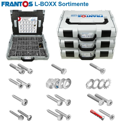 Frantos boxx schrauben - frantos, l-boxx
