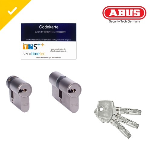 Abus ec550 türzylinder 2er - türzylinder,
